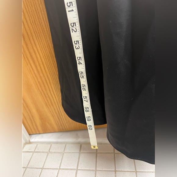 BHLDN Sachin & Babi Tansy Black Charmeuse Maxi Wrap Dress - Picture 6 of 12